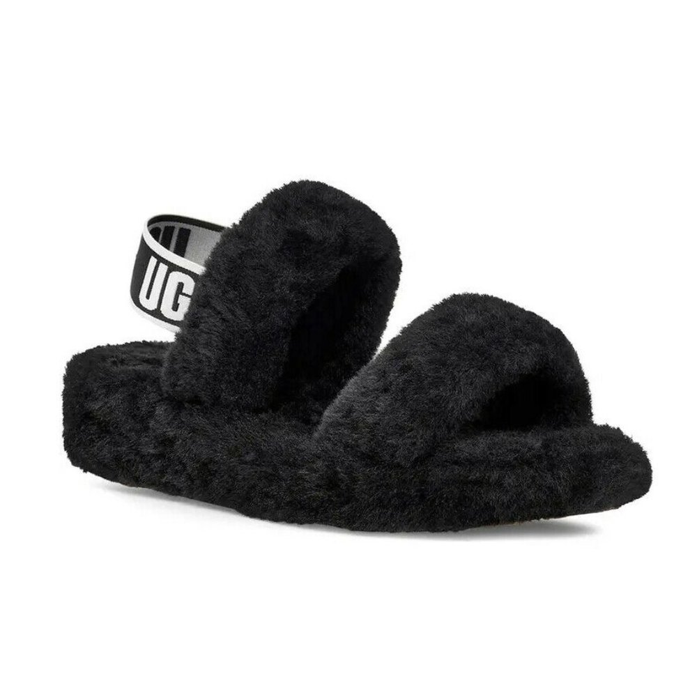 (Sold) UGG Women's Oh Yeah Shearling Slingback - Picture 2 of 12